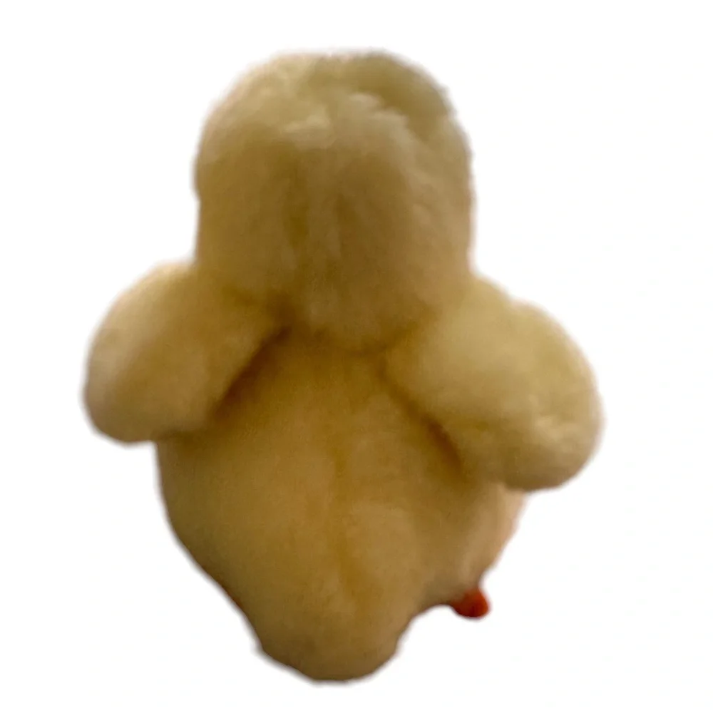 1994 Small 4” Yellow DUCK Duckling Plush Soft Toy MARY MEYER TIPPY  Toes